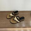 Soft Bottom Flip-flops Women's Outer Wear 2025 Summer New Simple and Versatile Casual Flat Bottom Cool Slippers Toe Slippers Women