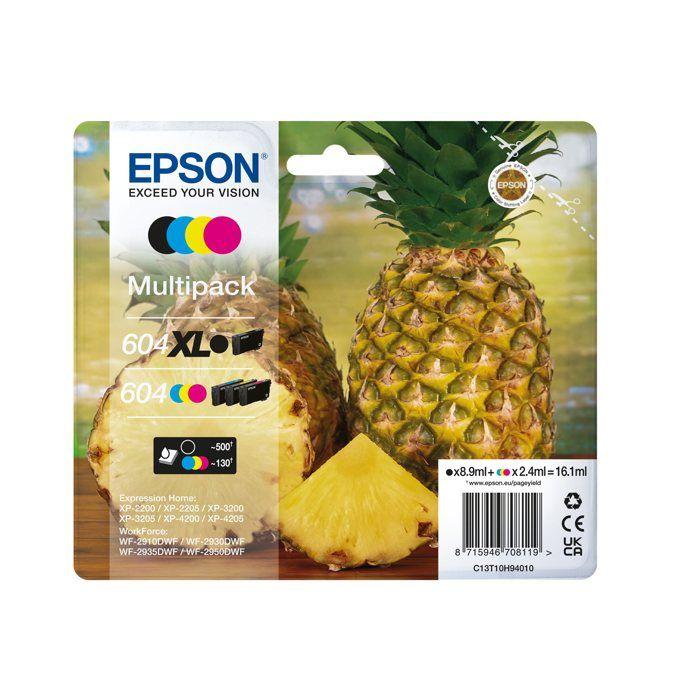 Tintenpatronen - Epson - 60 - XL - Schwarz, Gelb, Cyan, Magenta - Original - 4er-Pack