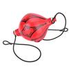 Boxtraining Leder Speed Ball Doppel Ende MMA Beuteltasche Birne Form Spielzeug(rot)