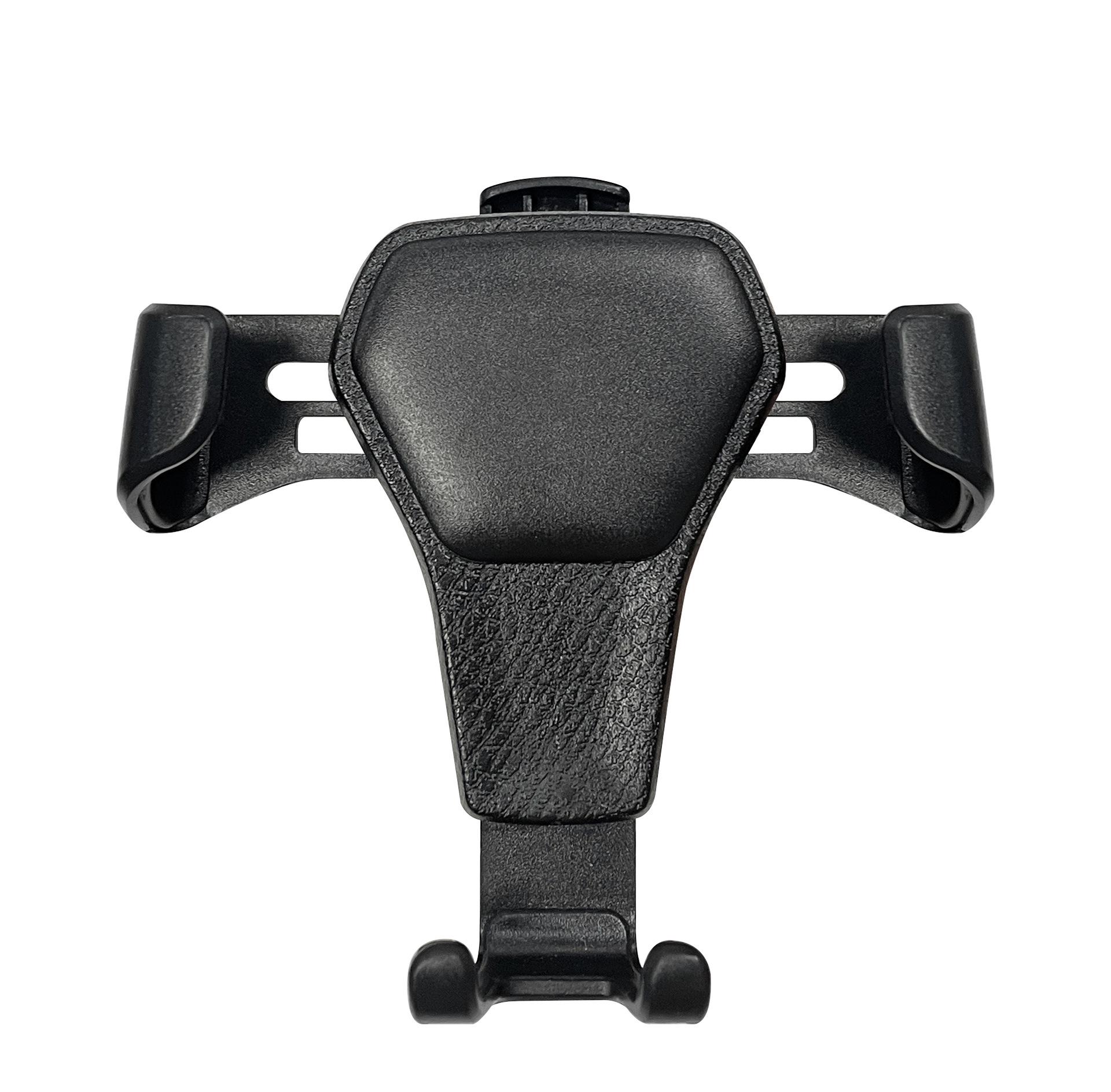 Adjustable Anti-Shake Car Phone Holder with Vent and Suction Mount