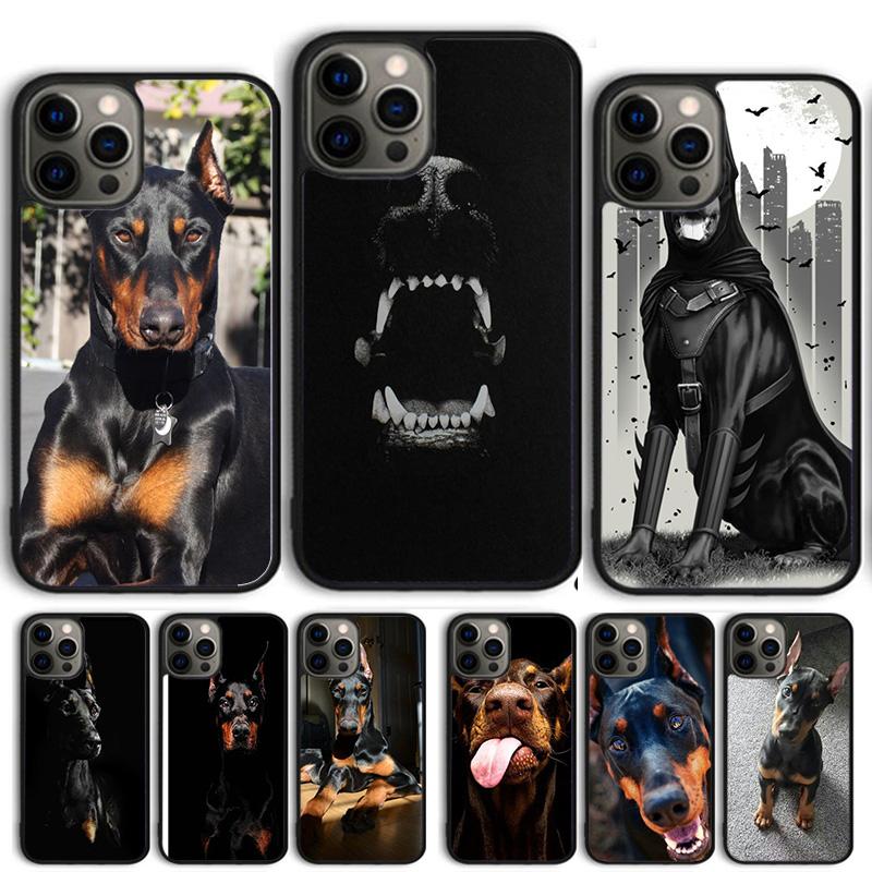 Doberman Pinscher Dog Coque Shell For iPhone 17 Air 15 16 14 13 12 Pro Max 11 Pro Max Plus Phone Case Cover