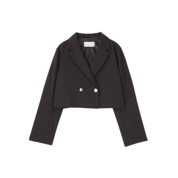 [Jill by Jill Stuart] Linen-like synthetic suiting jacket