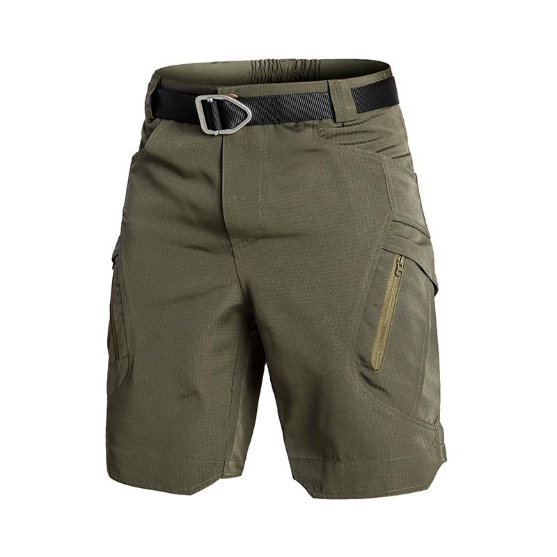 Pantalones Cortos Cargo de Verano para Hombre de Secado Rápido Ligeros Tácticos con Múltiples Bolsillos Pantalones Cortos de Pesca y Caza para Exteriores para Hombre