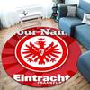 Eintracht Frankfurt Custom Name Round Area Rug,Carpet Rug for Living Room Bedroom Sofa Playroom Decor,Non-slip Floor Mat