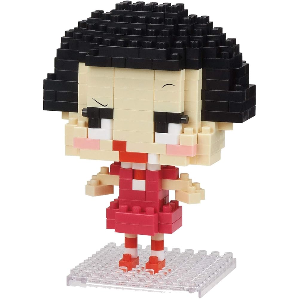 Kawada Nanoblock Charanano Chiko-chan Figure CN-01 Collectible Toy Building Block Set