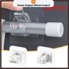 2/4PCS Self Adhesive Curtain Rod Holder Hook Adjustable Wall Curtain Rod Clip Wall Hanging Hook for Kitchen Bathroom Wall Hook