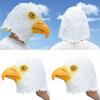 White Eagle Mask Latex Animal Head Mask For Costume Parties And Halloween Celebrations