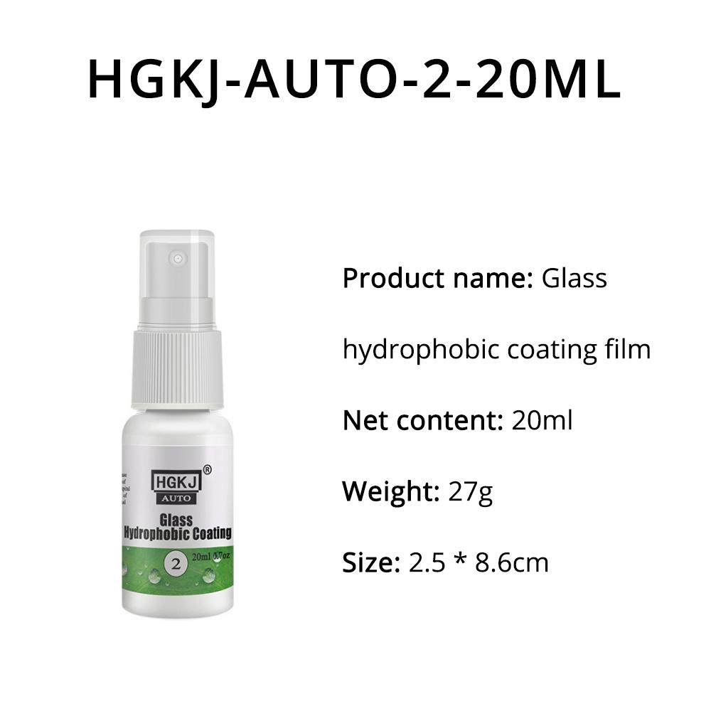 High Quality Auto Care 20ml/100ml Car Glass Rainproof Agent Nano Auto Glass Hydrophobic Coating Automobile Car Cleaning