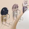 Adhesive Hooks Stainless Steel Thickened Material Home Bathroom Kitchen