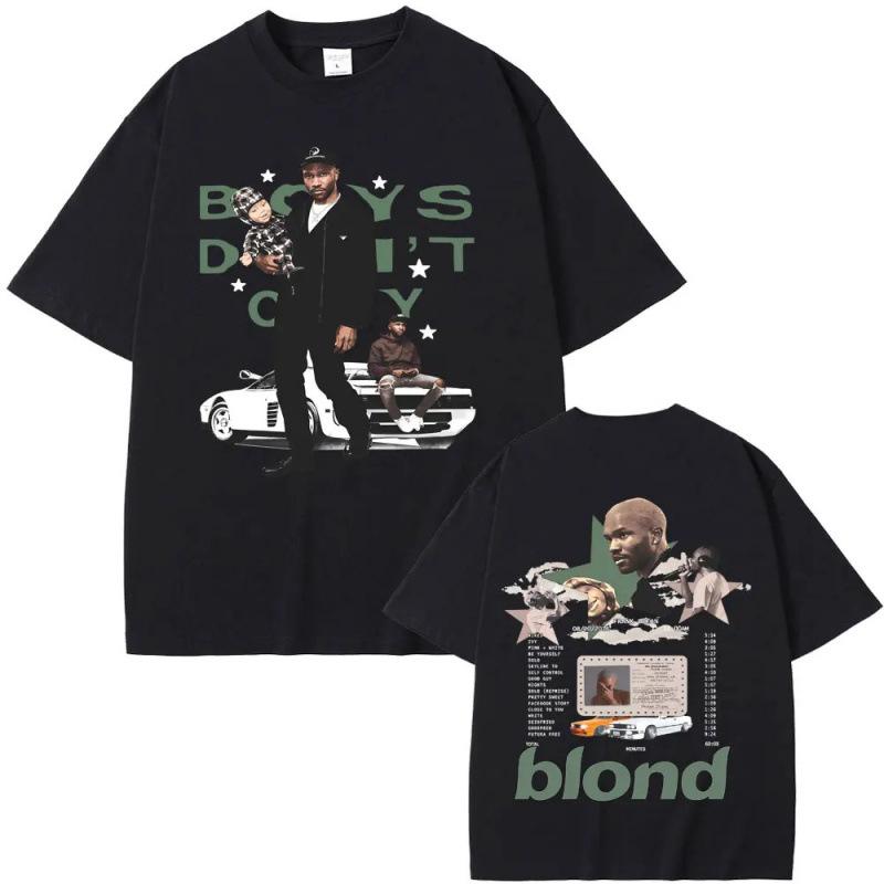 Fashion Women T-Shirt Rapper Frank Vintage x T-shirt Ocean S