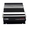 3800W 12V Portable Bass Speaker High Power Car Amplifier 2 Channel Aluminum Alloy Car Audio System 20* 20*5cm