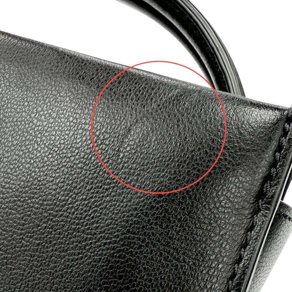 Excellent MULBERRY Handbag Mini Iris Black Leather Women Used