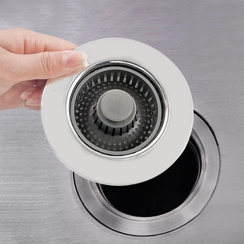 Sink Bouncing Core Filter Screen Kitchen Sink Sink Anti-blocking Water Leakage Plug Sink Sink Sewer Plug