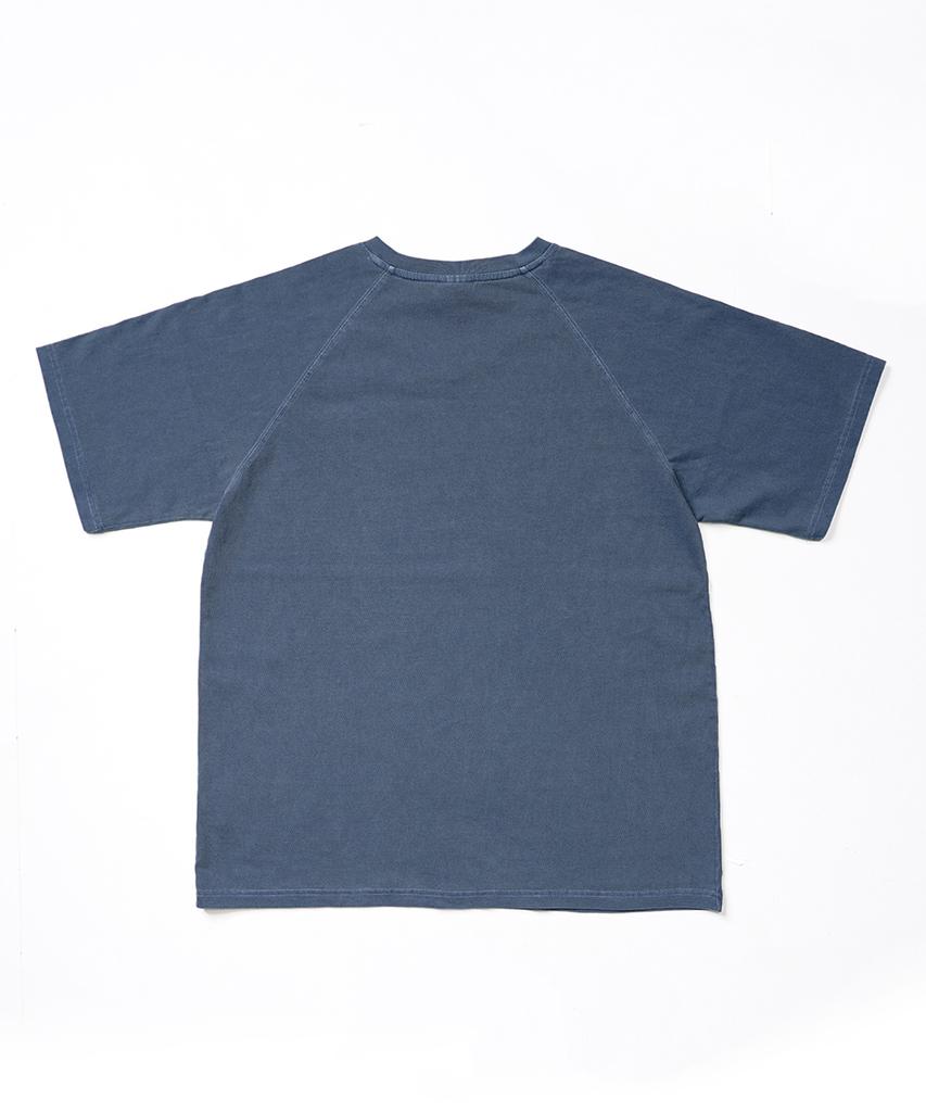 GAKKAI UNIONS Starry Night Pigment Short Sleeve T-Shirt Dive Blue