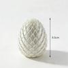 Uovo di Drago Giocattolo Decompressione Stampa 3D - Sfera Fidget Rotante Liscia Sollievo Ansia ADHD Giocattolo per Dita Eco-Sicuro per Bambini Adulti