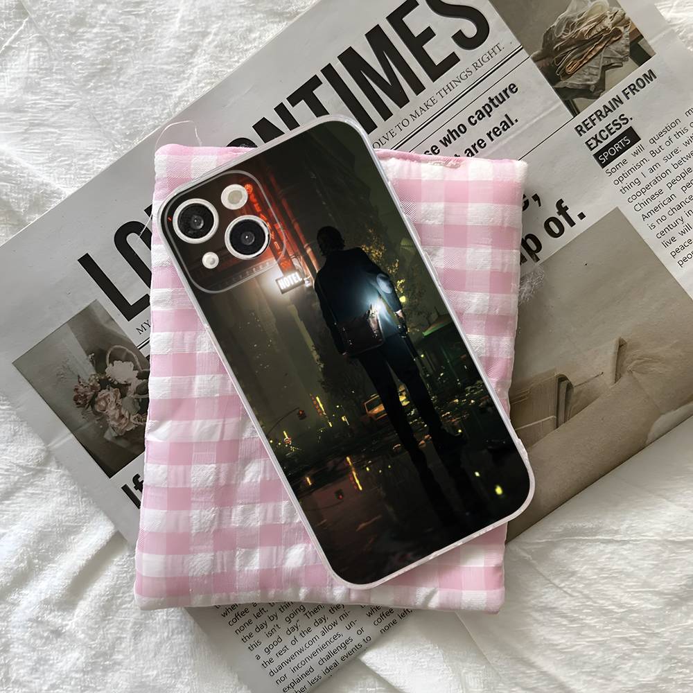 Horror Game A-Alan W-Wake Anime Phone Case For IPhone 16 15 14 13 12 Mini 11 Pro XS Max X XR SE 6 7 8 Plus Soft Silicone Cover