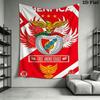 Benfica Wall Hanging Printed Fabric Blanket Decorative Tapestries for Bedroom Living Room Home Decor