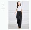 [Wide Leg Pants] Summer Drooping High-Waisted and Meat Blocking Fashionable Versatile Women's Casual Pants