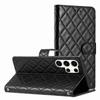 Wallet Pattern Faux Quilted Leather Case For Samsung Seriesgalaxy A12 A15 A17 A26 S20 S21 S22 S23 S24 S25 360° Protection With Card Slots Stand