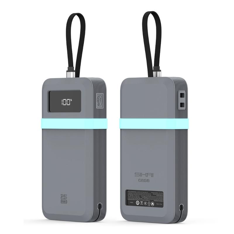 Protective Cover For 25000 120W LPB252N Power Backup Featuring Exact Fit Anti Scratch Anti Slip Texture and Travel Strap In Various Hues