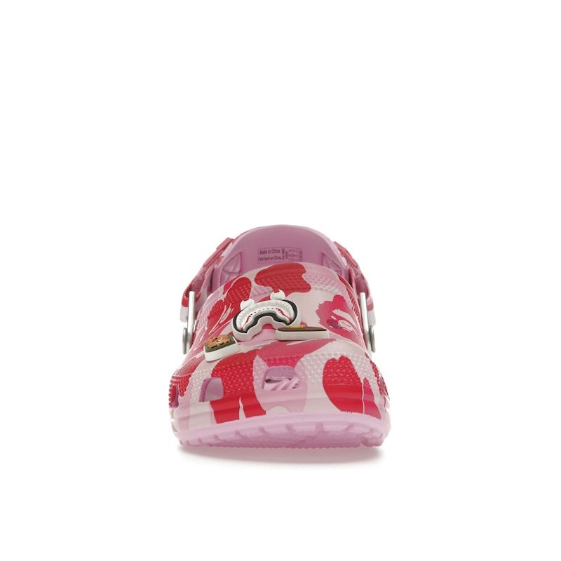 Crocs BAPE x Classic Clog ABC Camo - Pink Unisex Sneakers 209627-6I2