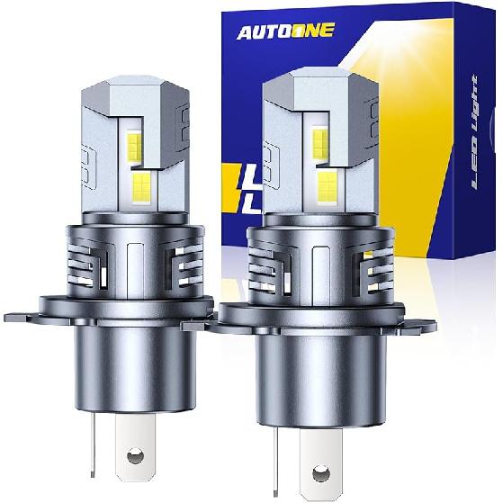 AUTOONE H11 H8 H9 LED Bulbs 40000LM For Car Halogen Fog Light Replacement, 99% Compatibility, Plug-N-Play