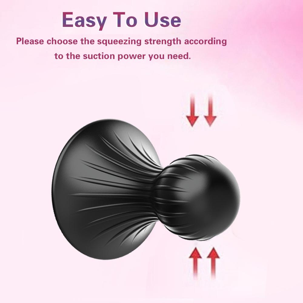 Nipple Sucker Breast Masturbator Enlarger Nipple Stimulation Suction Vacuum Pump Masturbation Adult Sex Toys for Women Couple