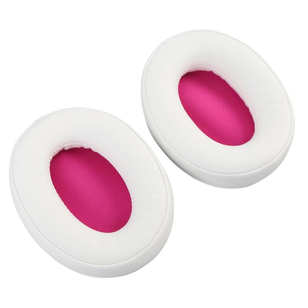 2 Pcs Headphone Ear Pads Comfortable Sound Insulation Protein Leather Headset Ear Cushions for ATH-M50X M40X M30X M50