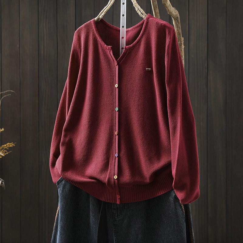 Sweaters Coat Cardigan for Women Autumn Winter Large Size Vintage Loose  Knit Cardigan Fit Flattering Sweaters Jacket