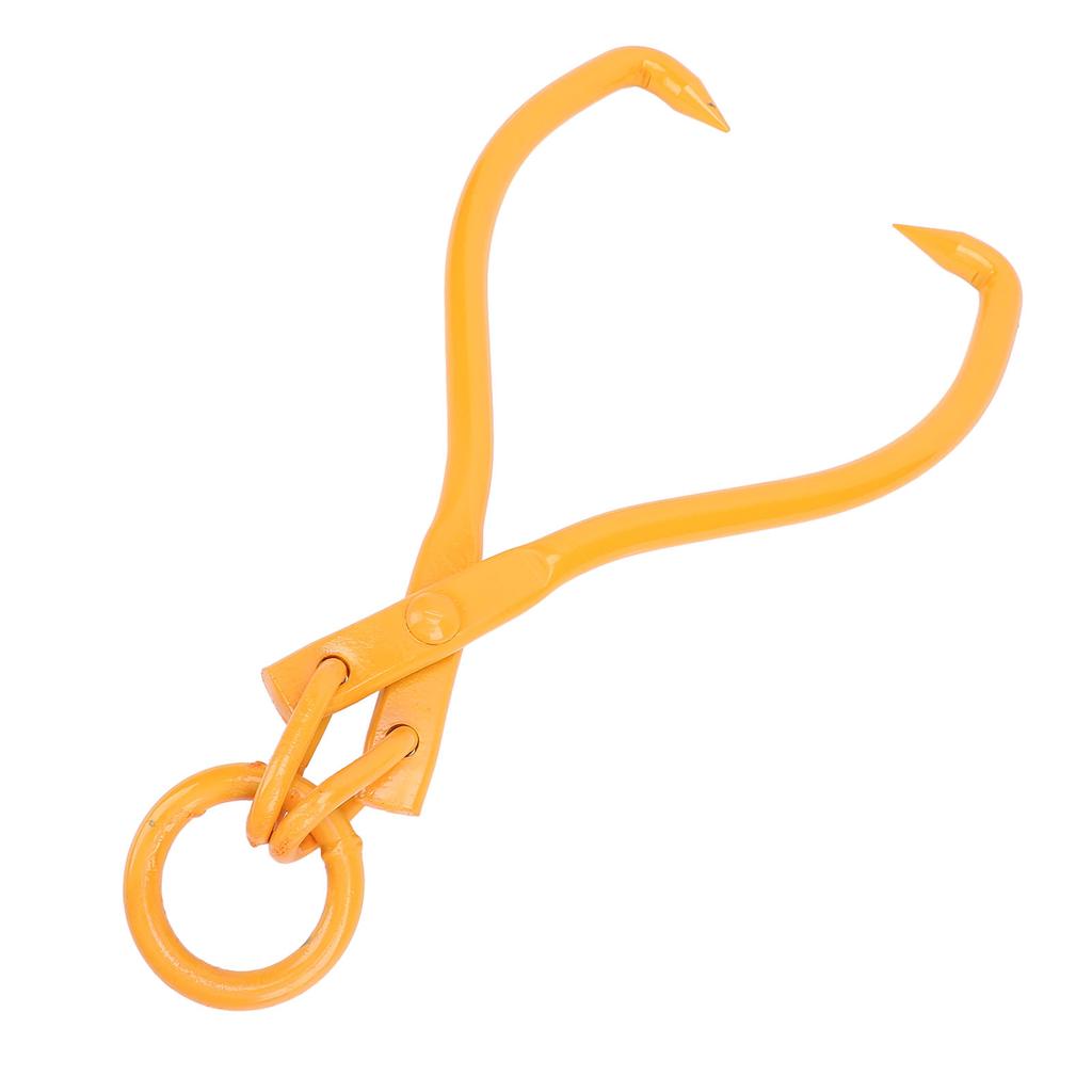 16 Inch Log Lifting Tongs Professional Steel Strong Grip Wooden Claw Lifting Pliers Loading Pliers