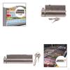 , Portable Freezer Door Cylinder with 2 Keys.