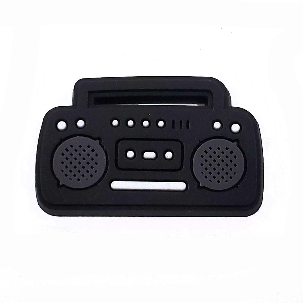 35-Piece Game Console Shoe Charm Set - Creative PVC Soft Rubber Clog Accessories