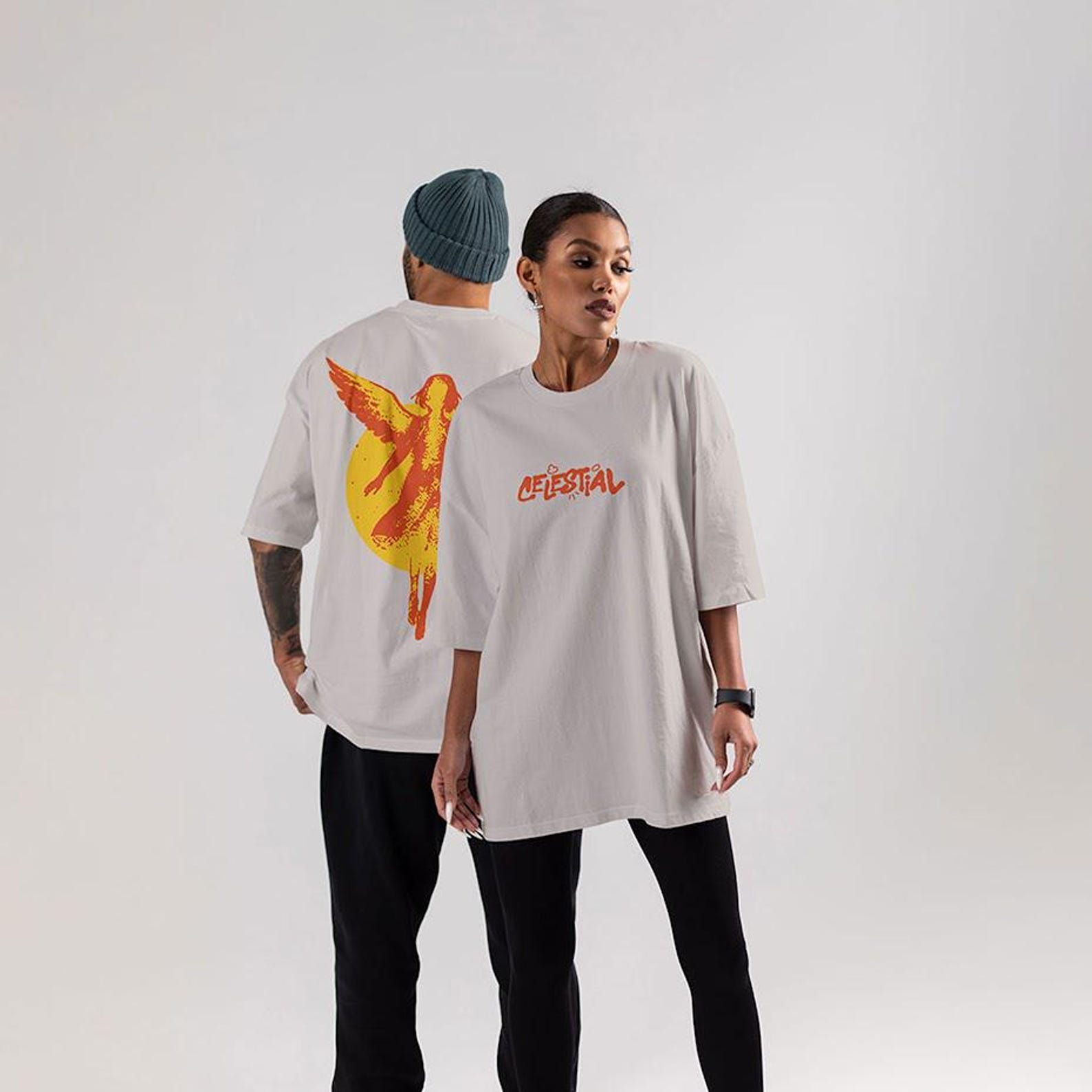 Angel In My Silence Tee | Minimal Emotional Streetwear by Artamei XL