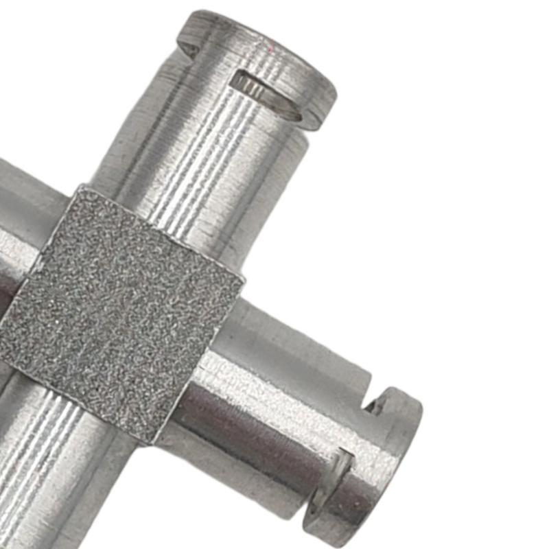 Heat Resistant Aluminum Water Pipe Adapters Coffee Machines I L T Shaped Boiler Hose Fittings Set