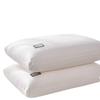 Memory Foam Alternative Pillow With Knitted Cable 9-Hole Hollow Fiber Fill Neck Support Adult Single Use