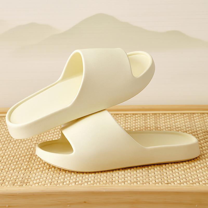 Slippers women wear outside summer home thick-soled hotel indoor bathroom non-slip bath sandals men