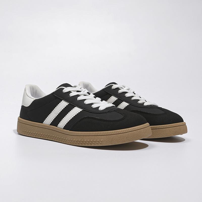 Retro Niche German Training Shoes 2025 Autumn and Winter New Thick-soled Color Matching Casual Sports Shoes Versatile Hong Kong Style Forrest Gump Wo