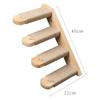 Innenwandhalterung Katzenbaum Kletterleiter Hängematte Sisal Kratzbaum Katzenmöbel Katzen-Sitzstange Trittbrett Rastplatz Haus für Kätzchen Katze