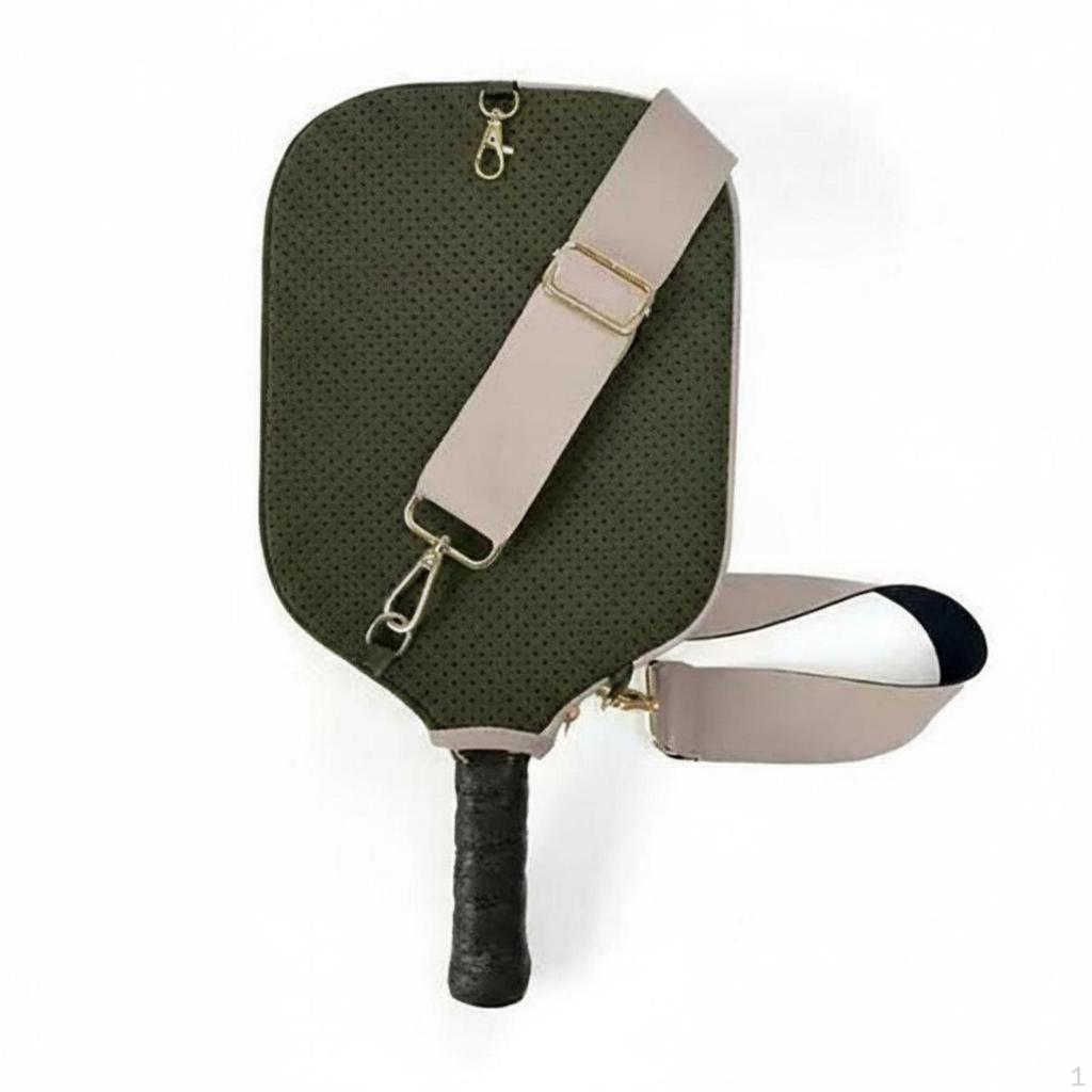 Sports Racket Bag Neoprene Material Pickleball Versatile Carry Options for Athletes, Adults