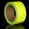 5cm*5m Fluorescent Yellow PET Reflective Waterproof Sticker Warning Reflectors Strip Diamond Grade Adhesive Tape For Truck Trail