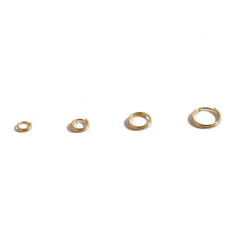 Żelazne Podwójne Kółka Otwierane: DIY Elementy do Biżuterii na Bransoletki, Naszyjniki i Łańcuszki do Telefonów