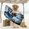 Messi Personalized Name Beach Towel Super Soft Microfiber Quickdry Fabric Perfect for Traveling Yoga Camping and Swimming