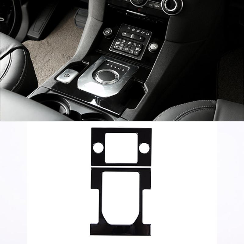 For Land Rover Discovery 4 LR4 2010-2016 ABS Car Center Console Gear Shift Frame Decoration Cover Trim Car Accessories