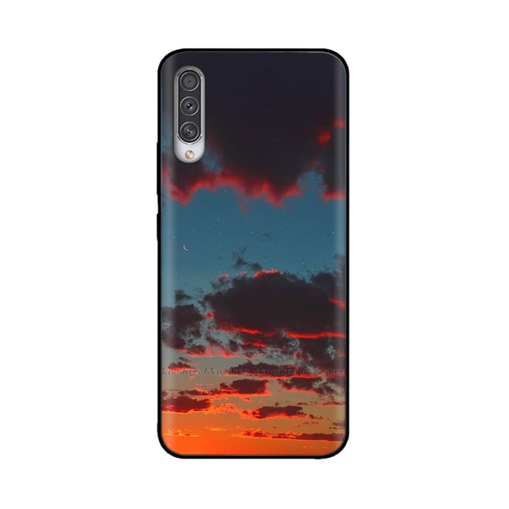 For Samsung Galaxy A50 Case Printed Cartoon Soft TPU Case Silicone Shockproof Back Cover For Samsung A50 A 50 Funny Phone Cases