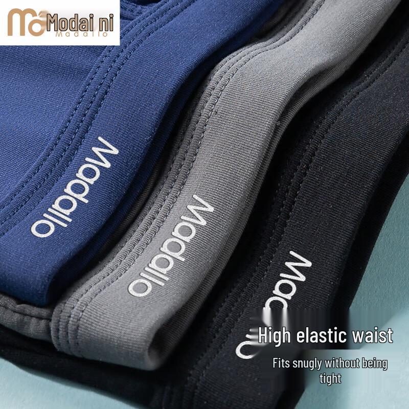 Men's Modal Antibacterial Open Fly Briefs