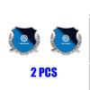 Zinc Alloy Car Fender Emblem Window Badge for VW GTI Golf R Tiguan Polo T-ROC JETTA PASSAT TOUAREG Personalized Badge