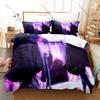 Cool Bell Cranel Hestia Goddess Blue Ribbon Dungeon Monster Orario Town Duvet Cover + 2 Pillowcases Isekai Fantasy Bed Linen