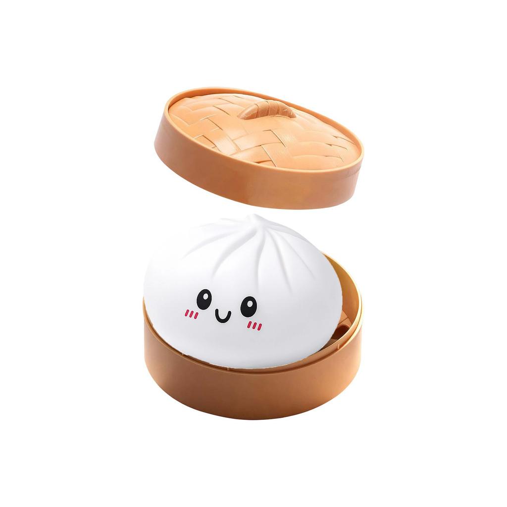 Realistic Giant Steamed Bun, A Toy With A Steamer, A Slow- Dough Ball Designed For Stress Relief.