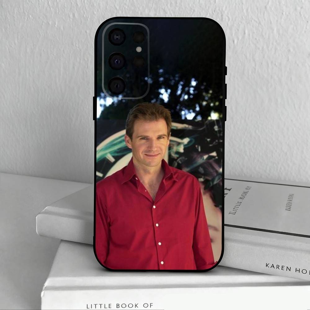 Gentle Actor R-Ralph F-Fiennes Phone Case For Samsung S25,S24,S21,S22,S23,S30,Ultra,S20,Plus,Others Soft Black Cover