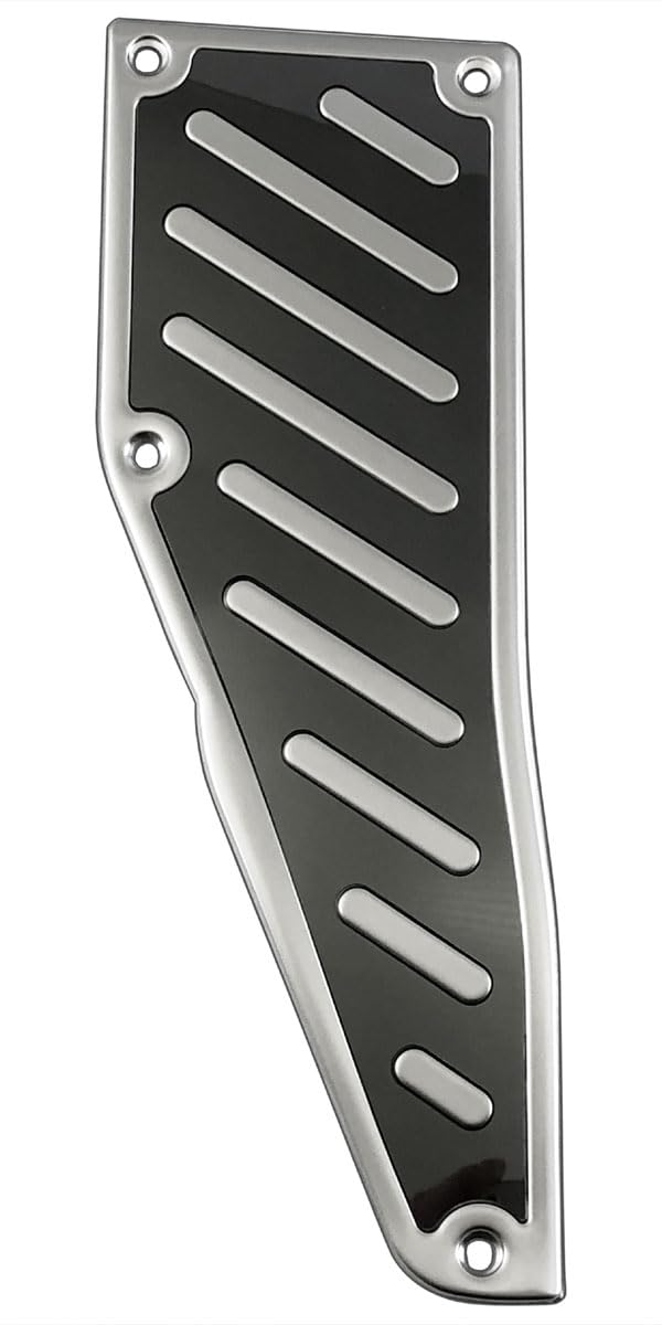 BRIGHTZ Golf VIII CDD Stainless Steel Footrest Covers CDDLA CDDFY CDDTT CDDTSVW for Golf 8 and Golf VIII [PEDAL-021]